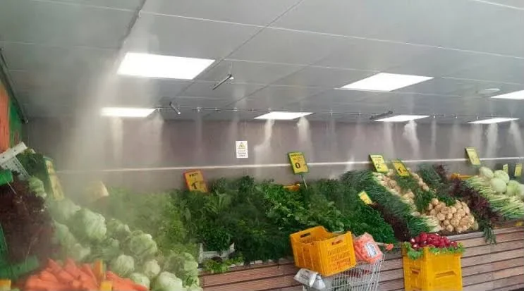 Toz kaynağı ve alan analizi Endüstriyel alanda toz bastırma ve mikro sis uygulaması