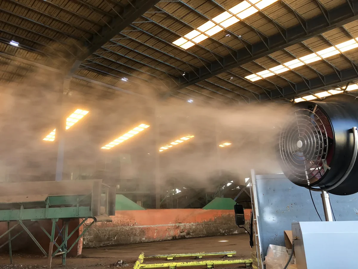 Endüstriyel Çözümler için Avrupa Misting uygulama görseli