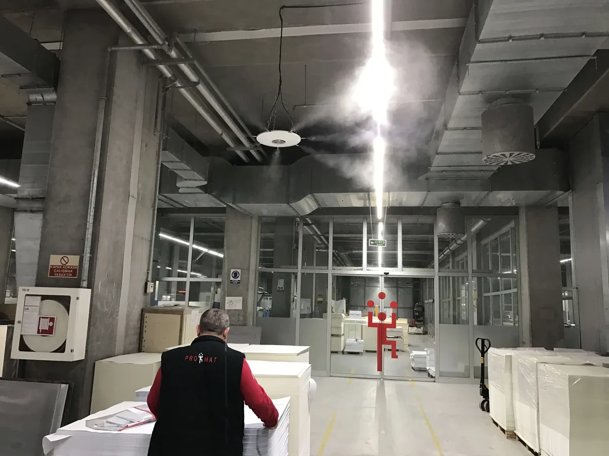 Ticari Alan Çözümleri için Avrupa Misting uygulama görseli
