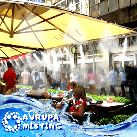 Cafe Buharlı Vantilatör